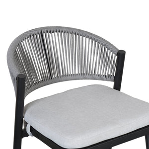 English Elm Christopher Knight Home® - Outdoor 30.25" Barstool Set Of 2 - Stylish Metal Frame & Pe Rattan Backrest For Patio Comfort N772P245120B