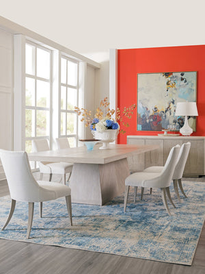 Lexington Artistica Home Mar Monte Buffet: Elegant Modern Design With Anticato Marble Top & Adjustable Shelves For Style Taupe Wood 2300-852