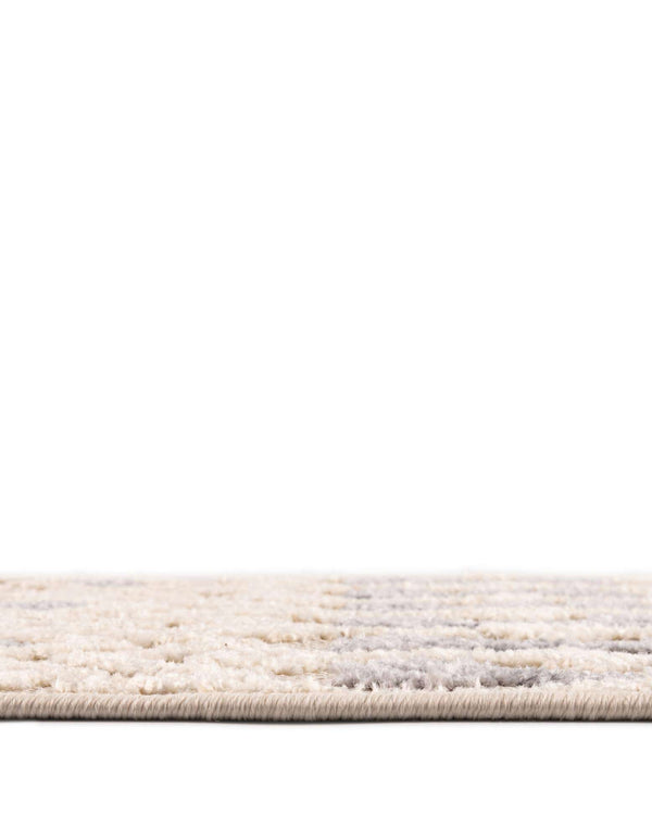 Unique Loom Arlo Lenny Machine Made Tribal Rug Sandy Beige, Beige/Gray 2' 7" x 12' 2"