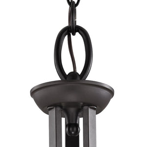 Thomas Lighting Hamilton Three Light Chandelier Brushed Arms White Dome Shades for Dining or Entryway Bronze 25 inches 2303CH/10
