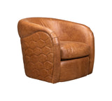 Olivia + Quinn A'Buzz Swivel Chair 2305_SDD1301 Saddlebag Ale