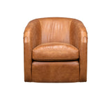 Olivia + Quinn A'Buzz Swivel Chair 2305_SDD1301 Saddlebag Ale