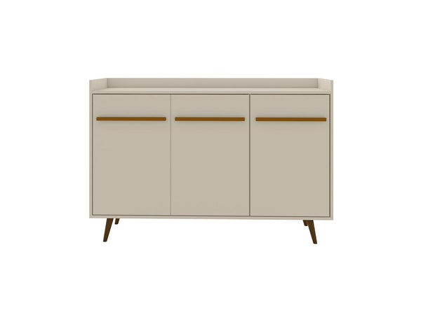 Manhattan Comfort Bradley Mid-Century Modern Buffet Stand/ Sideboard Off White 230BMC1