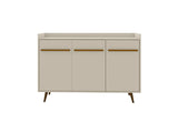 Manhattan Comfort Bradley Mid-Century Modern Buffet Stand/ Sideboard Off White 230BMC1