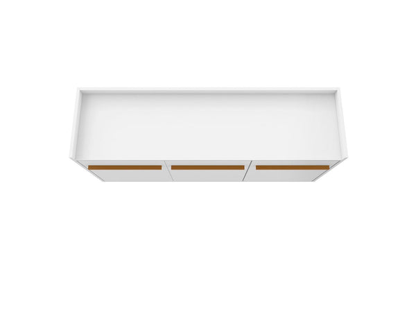 Manhattan Comfort Bradley Mid-Century Modern Buffet Stand/ Sideboard White 230BMC6