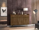 Manhattan Comfort Bradley Mid-Century Modern Buffet Stand/ Sideboard Rustic Brown 230BMC9