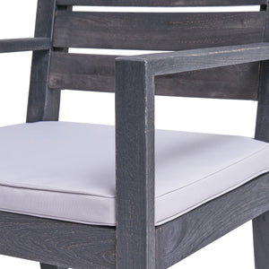 English Elm Christopher Knight Home® - Outdoor 6-Seater Acacia Wood Dining Set - Stylish Bench & Chairs For Relaxed Entertaining Outdoors N773OD00009G