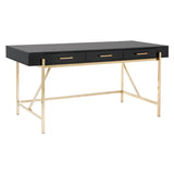 OSP Home Furnishings Broadway Desk Black