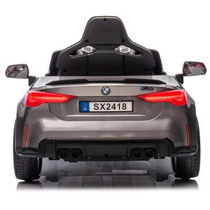 English Elm Bmw M4 Licensed 24v Kids Ride on Car with Remote Control Dual Motors and Led Lights W1578P342138