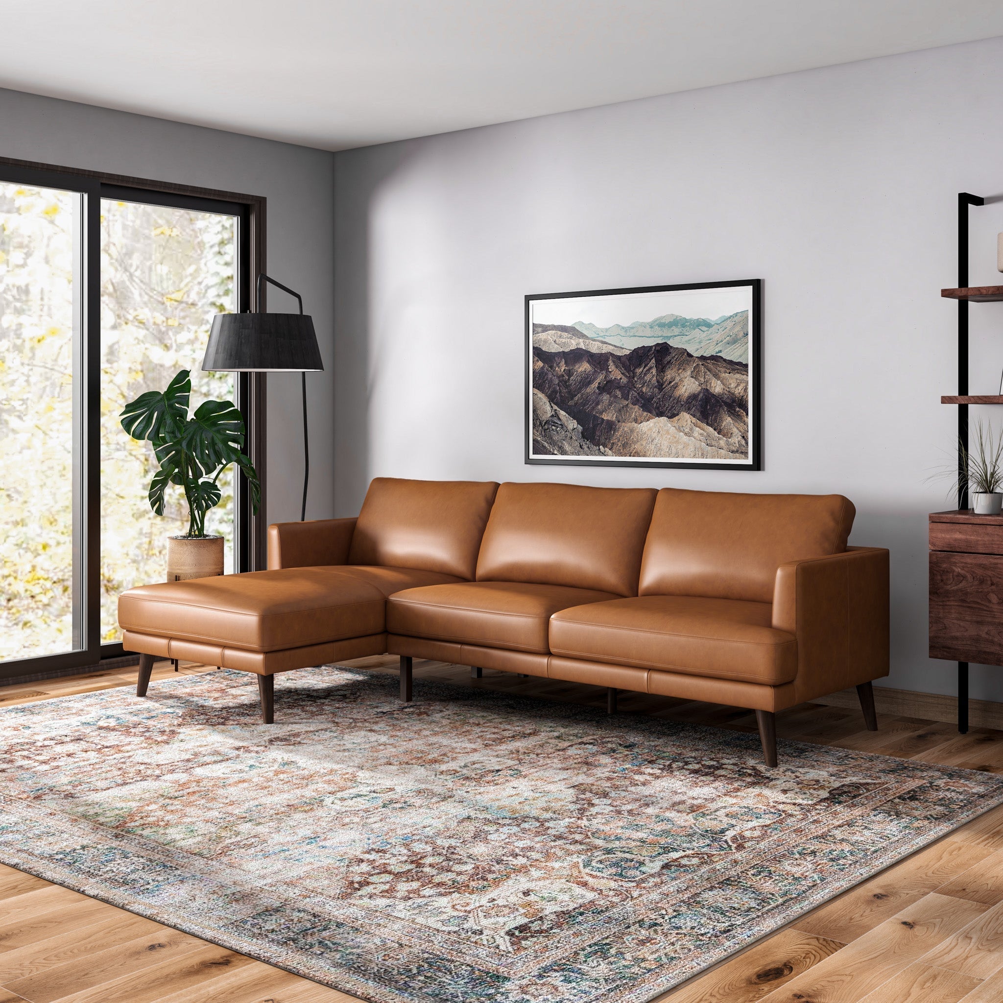 English Elm Lore Sectional Sofa - Thumbnail 2