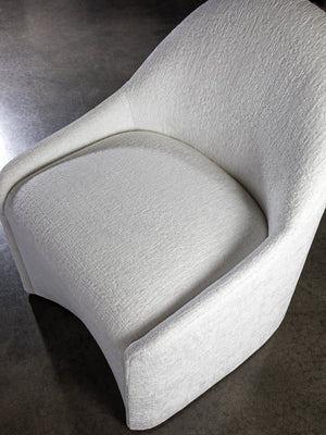 Lexington Artistica Home Carly Dining Chair - Modern Low-back Design With Convenient Casters For Effortless Mobility And Style No Finish Wood 2311-880-01