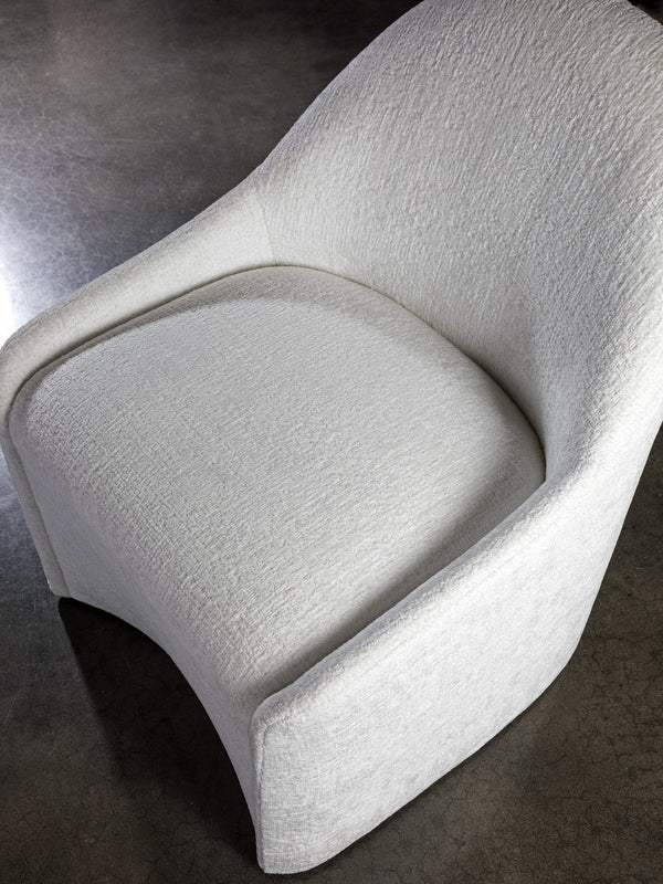 Lexington Artistica Home Carly Dining Chair - Modern Low-back Design With Convenient Casters For Effortless Mobility And Style No Finish Wood 2311-880-01