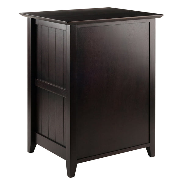 Winsome Wood Burke Home Office File Cabinet In Dark Coffee - Stylish Storage Solution With Versatile Design Coffee Solid ,Composite Wood 23119-winsome-wood