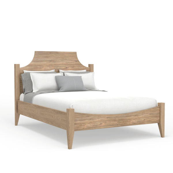 Alpine Furniture Palmer Standard King Bed - Timeless Shaker Style With Elegant Craftsmanship For A Beautiful Bedroom Natural Solid Rubberwood & Pine + Mindy Veneer 2311-ek-alpine