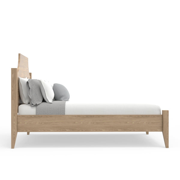 Alpine Furniture Palmer Standard King Bed - Timeless Shaker Style With Elegant Craftsmanship For A Beautiful Bedroom Natural Solid Rubberwood & Pine + Mindy Veneer 2311-ek-alpine