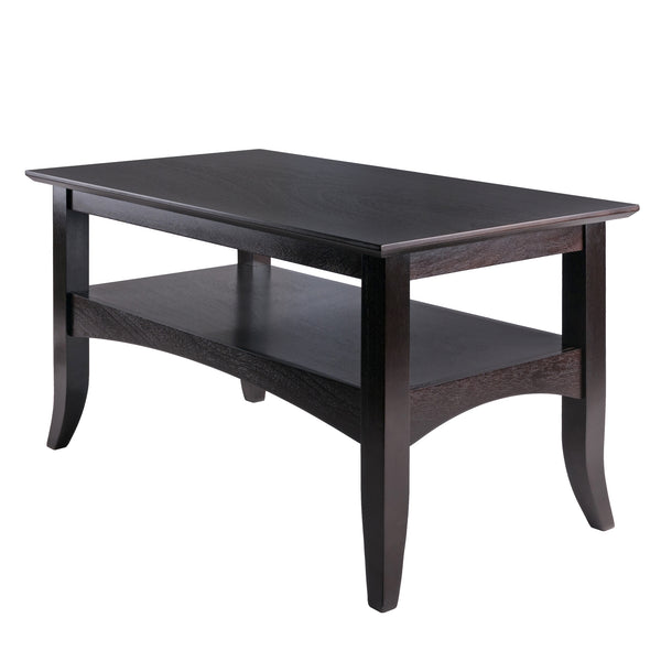 Winsome Wood Camden Coffee Table - Elegant Solid Wood Design With Ample Storage And Warm Rich Coffee Finish Coffee Solid ,Composite Wood 23133-winsome-wood