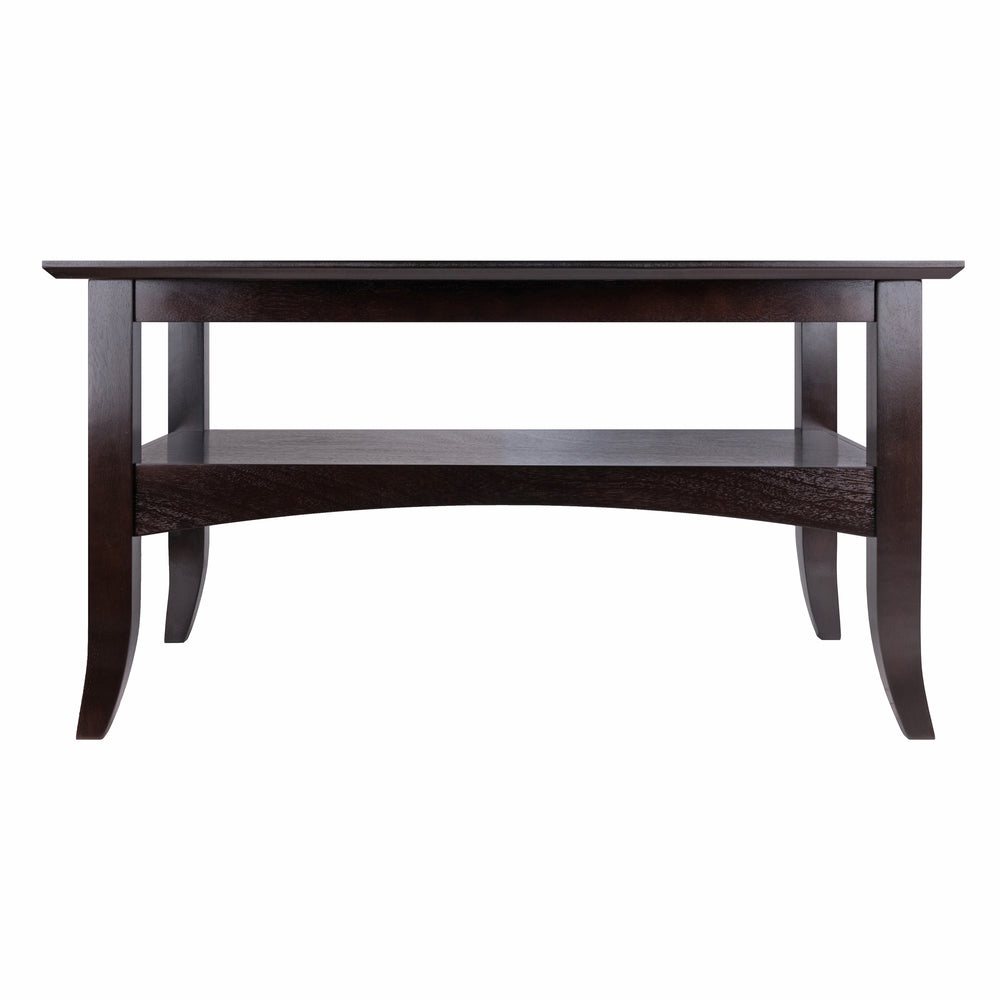 Winsome Wood Camden Coffee Table - Elegant Solid Wood Design With Ample Storage And Warm Rich Coffee Finish Coffee Solid ,Composite Wood 23133-winsome-wood