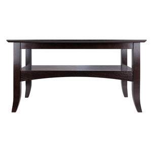 Winsome Wood Camden Coffee Table - Elegant Solid Wood Design With Ample Storage And Warm Rich Coffee Finish Coffee Solid ,Composite Wood 23133-winsome-wood