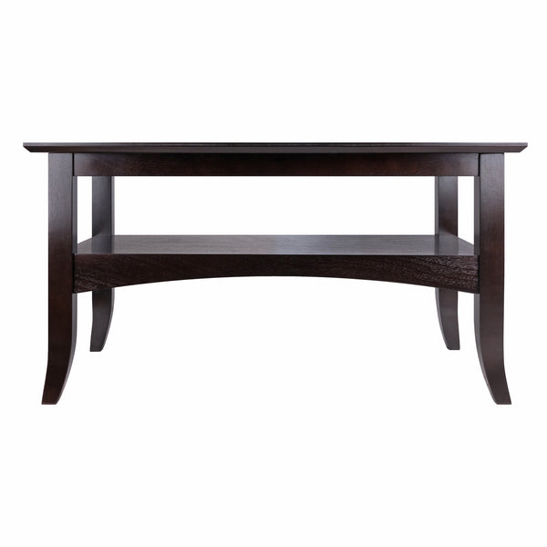 Winsome Wood Camden Coffee Table - Elegant Solid Wood Design With Ample Storage And Warm Rich Coffee Finish Coffee Solid ,Composite Wood 23133-winsome-wood