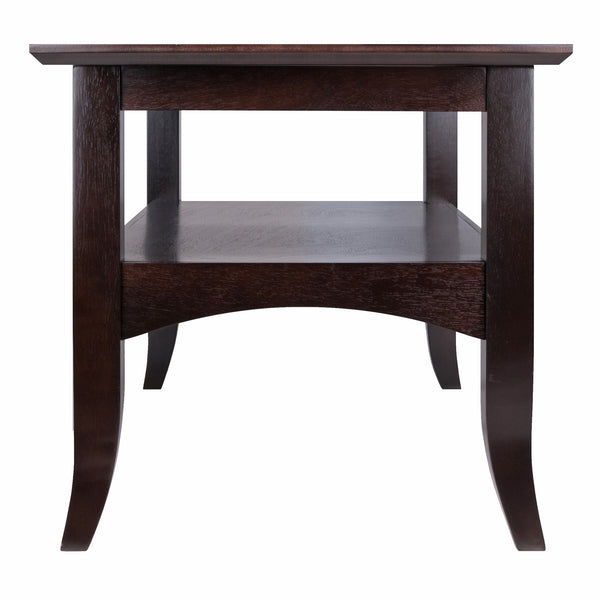 Winsome Wood Camden Coffee Table - Elegant Solid Wood Design With Ample Storage And Warm Rich Coffee Finish Coffee Solid ,Composite Wood 23133-winsome-wood