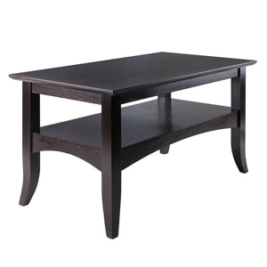 Winsome Wood Camden Coffee Table - Elegant Solid Wood Design With Ample Storage And Warm Rich Coffee Finish Coffee Solid ,Composite Wood 23133-winsome-wood