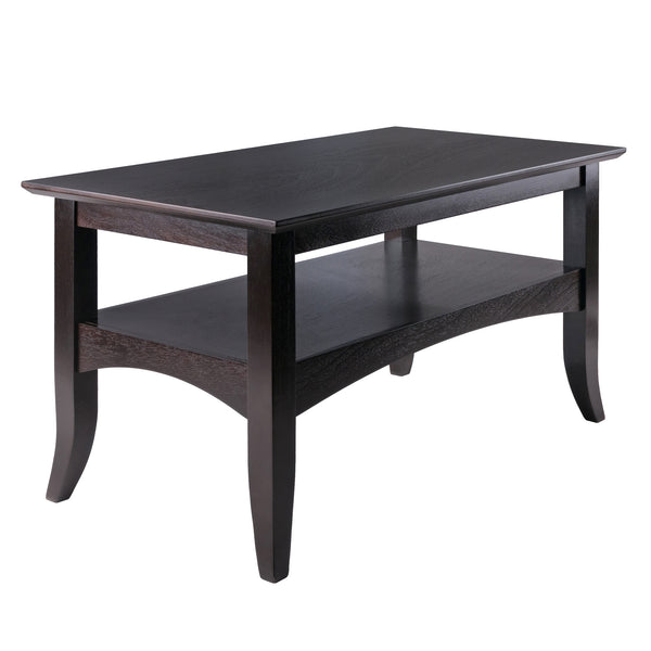 Winsome Wood Camden Coffee Table - Elegant Solid Wood Design With Ample Storage And Warm Rich Coffee Finish Coffee Solid ,Composite Wood 23133-winsome-wood