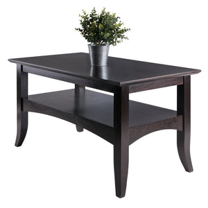 Winsome Wood Camden Coffee Table - Elegant Solid Wood Design With Ample Storage And Warm Rich Coffee Finish Coffee Solid ,Composite Wood 23133-winsome-wood