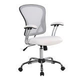 OSP Home Furnishings Gianna Task Chair White