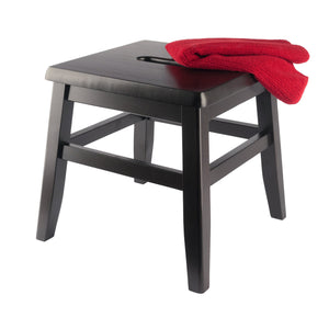 Winsome Wood Kaya 2-piece Lightweight Conductor Stool Set In Coffee - Perfect For Kids, Easy Storage, No Assembly Needed Coffee Solid Wood 23210-winsome-wood