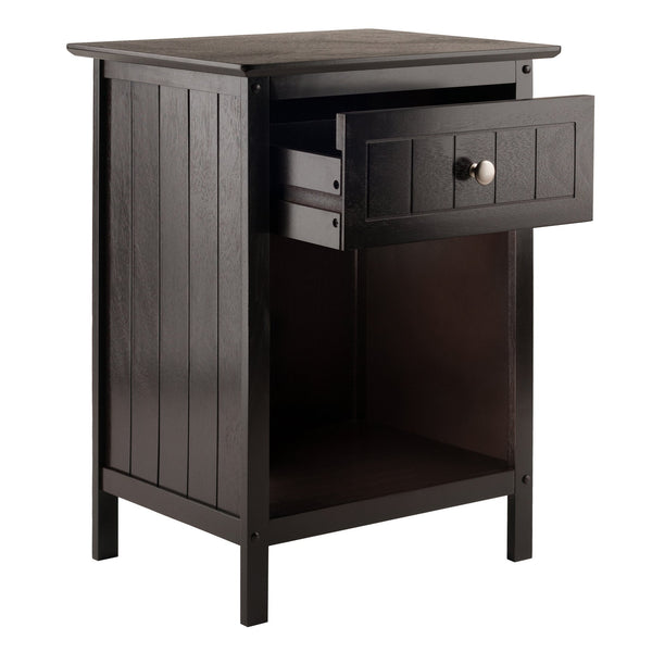 Winsome Wood Blair Accent Table - Versatile Nightstand & Coffee Table With Storage For Living Room & Office Use Coffee Solid ,Composite Wood 23218-winsome-wood