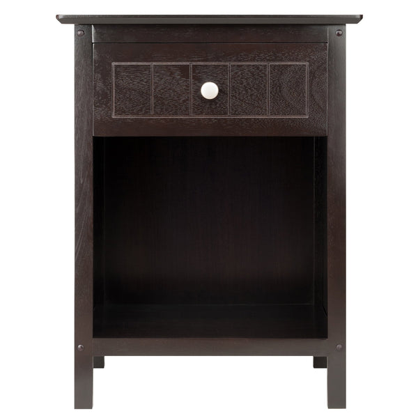 Winsome Wood Blair Accent Table - Versatile Nightstand & Coffee Table With Storage For Living Room & Office Use Coffee Solid ,Composite Wood 23218-winsome-wood