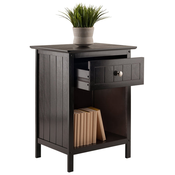 Winsome Wood Blair Accent Table - Versatile Nightstand & Coffee Table With Storage For Living Room & Office Use Coffee Solid ,Composite Wood 23218-winsome-wood