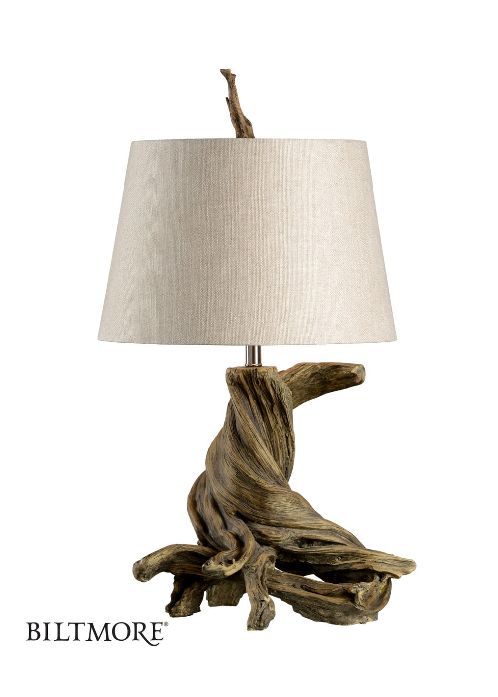 Wildwood Olmsted Wisteria-Inspired Table Lamp With Antique Leaf Finish, 33" Height For Elegant Ambient Light Brown 23309