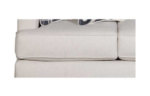 Fusion Truth Or Dare Salt Queen Sleep Sofa In White - Elegant, Durable Design With Reversible Cushions & Pillows White Ws ,100% Polypropylene 2334 Truth Or Dare Salt Sleeper