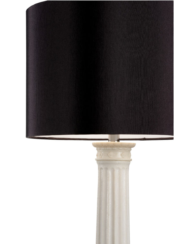 Wildwood Morris Architectural Column Table Lamp In Marble Dust Finish — Stately, Masculine Accent For Mantels (98) 23316
