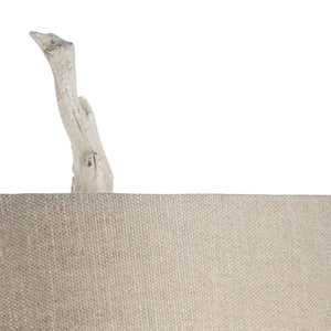 Wildwood Olmsted Whitewash Lamp With Sculpted Wisteria-Inspired Base, Antique Finish, Soft Ambient Light (33") 23328