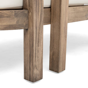 English Elm Christopher Knight Home® - 5-Pieces Acacia Wood Patio Set with Plush Beige Cushions, Coffee & End Tables, Durable Outdoor Seating N780P7230308