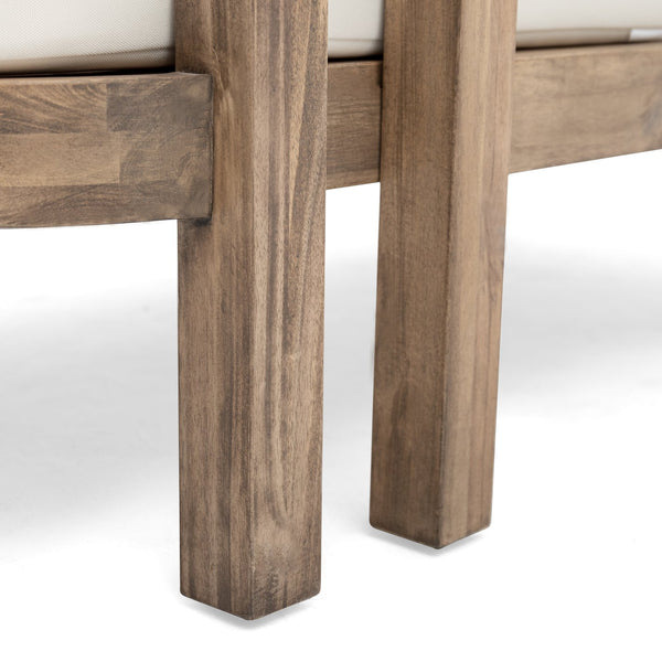 English Elm Christopher Knight Home® - 4-Pieces Acacia Wood Patio Set with Plush Beige Cushions, Coffee Table, Durable Outdoor Seating (97) N780P7230307