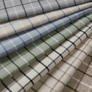 JLA Home Madison Park - Plaid Thermal Fleece Lined Curtain Panel — Heavyweight Plaid Insulating Drapery for Cozy, Filtered Light Black MP40-8734