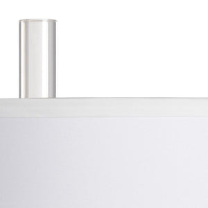 Wildwood Songbird Hand-Painted Table Lamp With 24K-Style Gold Leaf Trim, Slim Sculptural Vintage Accent Lamp 23377