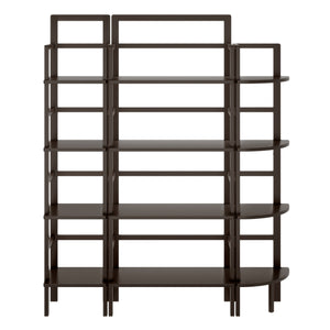 Winsome Wood Aiden 3-piece Solid Wood Baker's Rack Set In Rich Coffee Finish – Stylish Kitchen & Storage Solution Coffee Solid Wood 23388-winsome-wood