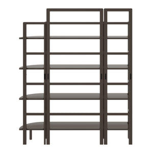 Winsome Wood Aiden 3-piece Solid Wood Baker's Rack Set In Rich Coffee Finish – Stylish Kitchen & Storage Solution Coffee Solid Wood 23388-winsome-wood