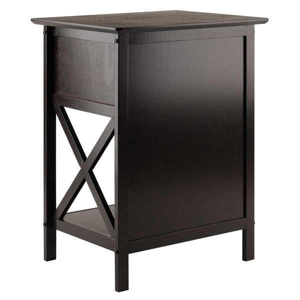 Winsome Wood Xylia Accent Table - Stylish Nightstand With Storage Drawer And Lower Shelf For Home Office & Living Room Coffee Solid ,Composite Wood 23419-winsome-wood