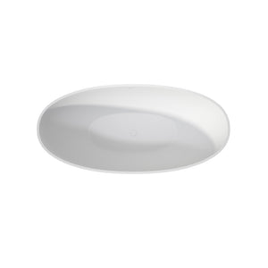 English Elm 65" Stone Resin Deep Soak Freestanding Tub Matte Finish Spa Bathroom Retreat T3785P353955