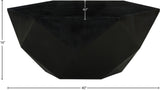 Diamante Black Coffee Table 234Black-CT Meridian Furniture