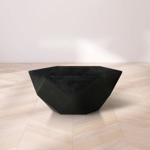 Diamante Black Coffee Table 234Black-CT Meridian Furniture