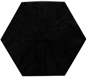 Diamante Black End Table 234Black-ET Meridian Furniture