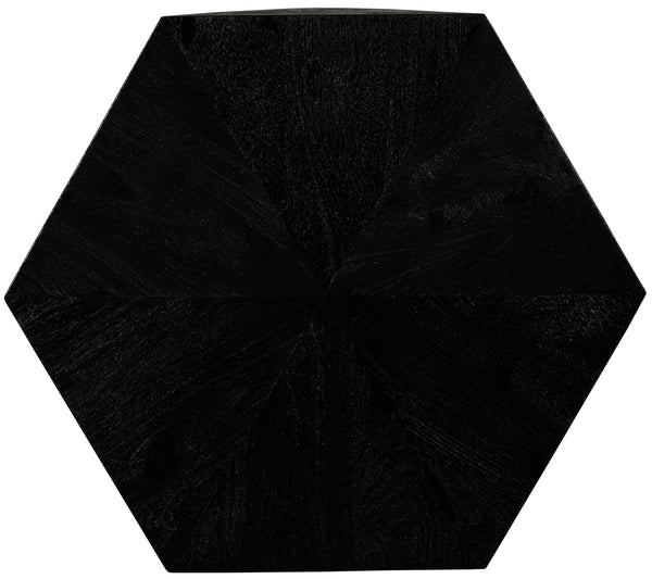 Diamante Black End Table 234Black-ET Meridian Furniture
