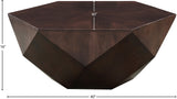 Diamante Brown Coffee Table 234Brown-CT Meridian Furniture