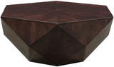 Diamante Brown Coffee Table 234Brown-CT Meridian Furniture